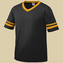 AUGUSTA SPORTSWEAR　フットボールTシャツ 360 ブラック/ゴールド