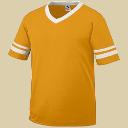 AUGUSTA SPORTSWEAR　フットボールTシャツ 360 ゴールド/ホワイト