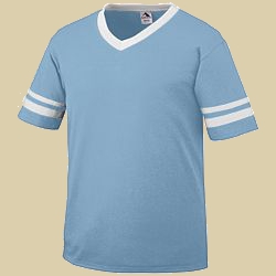 AUGUSTA SPORTSWEAR　フットボールTシャツ 360　ライトブルー/ホワイト