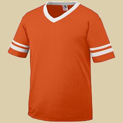 AUGUSTA SPORTSWEAR　フットボールTシャツ 360 オレンジ/ホワイト