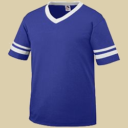 AUGUSTA SPORTSWEAR　フットボールTシャツ 360 パープル/ホワイト