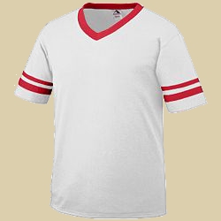 AUGUSTA SPORTSWEAR　フットボールTシャツ 360 ホワイト/レッド