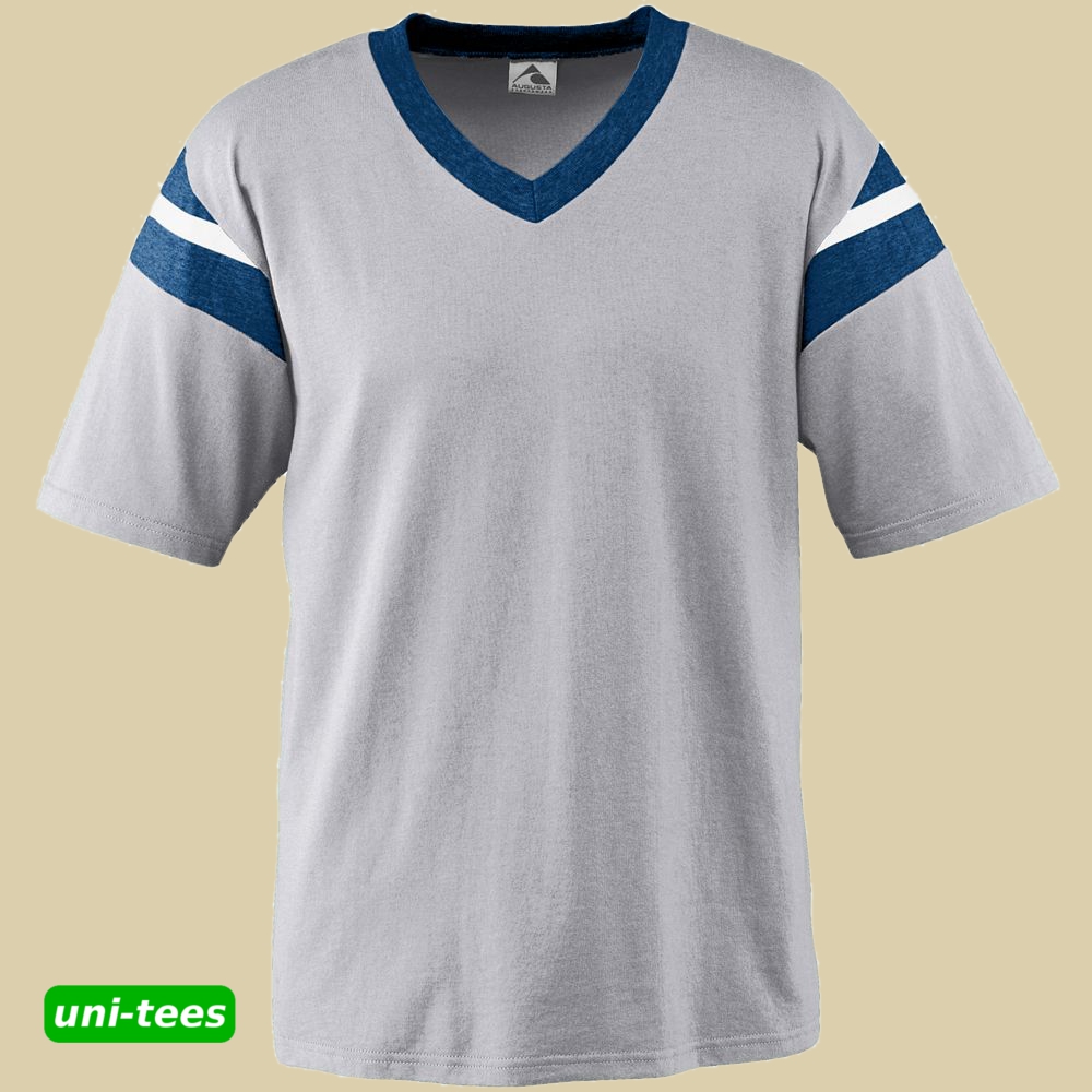 AUGUSTA SPORTSWEAR フットボールTシャツ グレー/ネイビー